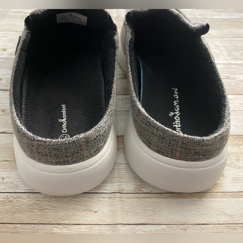 OrthoComfoot Women's Orthopedic Slip-On Loafers Walking Shoes Comfortable Arch - Picture 13 of 16